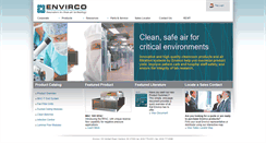 Desktop Screenshot of envirco-hvac.com